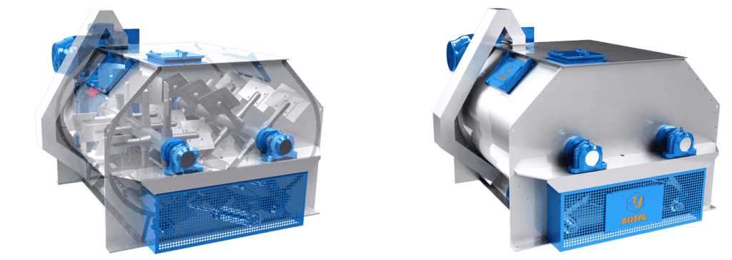 Mezcladora de doble rotor